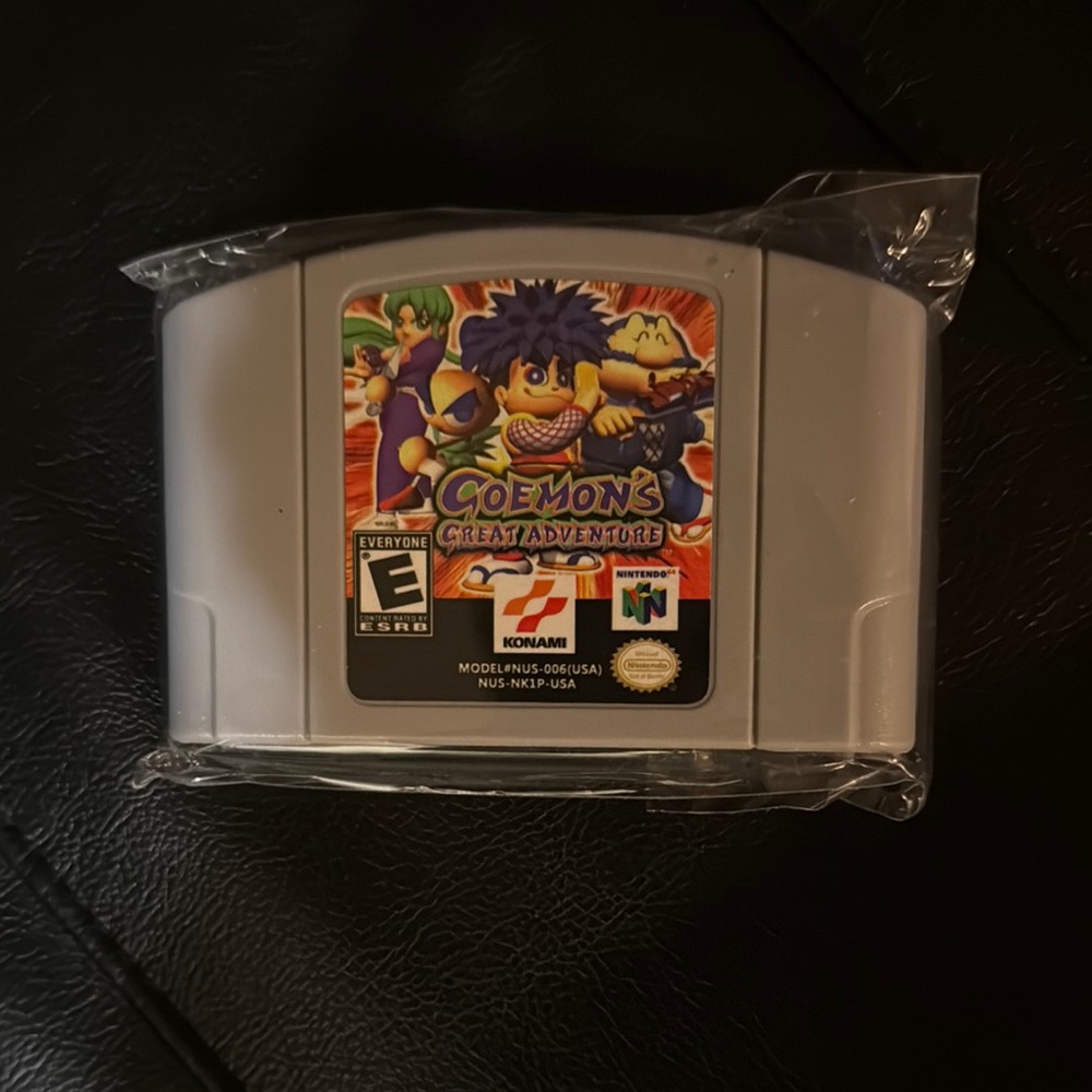 Goemon's Great Adventure Nintendo 64 Game
